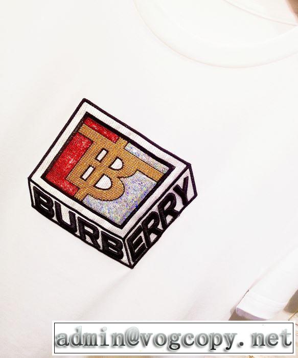 鮮度が手に入る バーバリー BURBERRY 2019年の春夏に着たい Tシャツ/ティーシャツ 2色可選 旬の気分を絶妙に