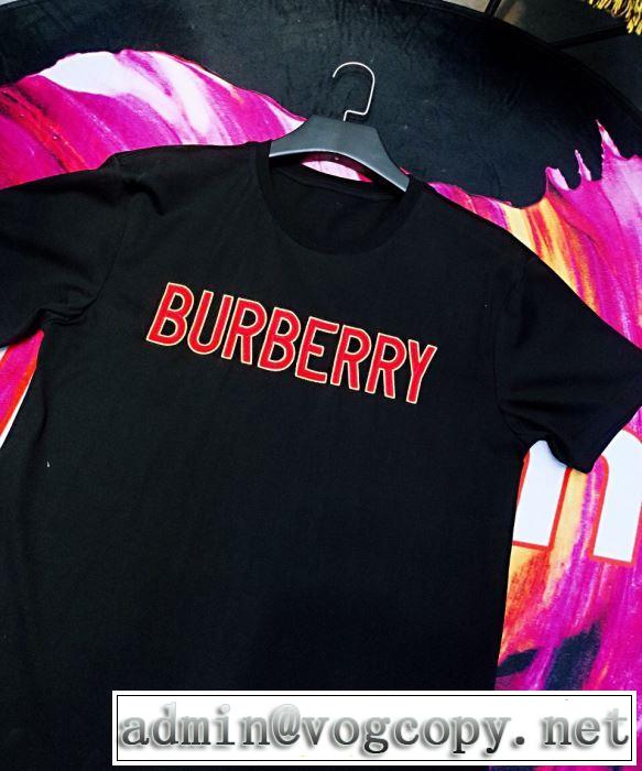 夏っぽさ新作アイテム バーバリー BURBERRY 元気な印象のコーデ Tシャツ/ティーシャツ 2色可選 2019春夏トレンドアイテム