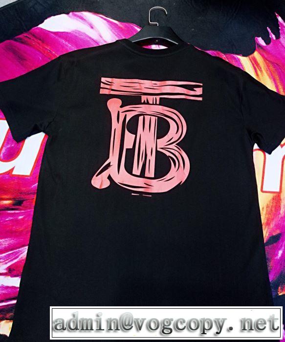 夏っぽさ新作アイテム バーバリー BURBERRY 元気な印象のコーデ Tシャツ/ティーシャツ 2色可選 2019春夏トレンドアイテム