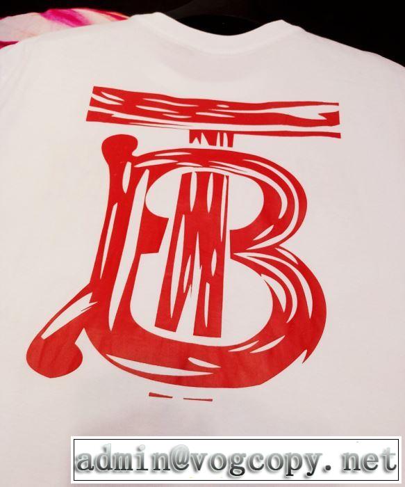 夏っぽさ新作アイテム バーバリー BURBERRY 元気な印象のコーデ Tシャツ/ティーシャツ 2色可選 2019春夏トレンドアイテム