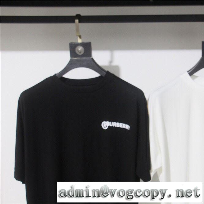 バーバリー BURBERRY 2色可選 最も目立ったブランド新品 おしゃれデザインも大人気 Tシャツ/ティーシャツ  2019夏色っぽさ