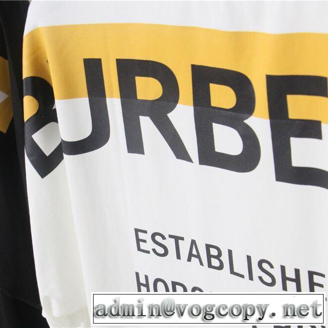バーバリー BURBERRY 2色可選 最も目立ったブランド新品 おしゃれデザインも大人気 Tシャツ/ティーシャツ  2019夏色っぽさ