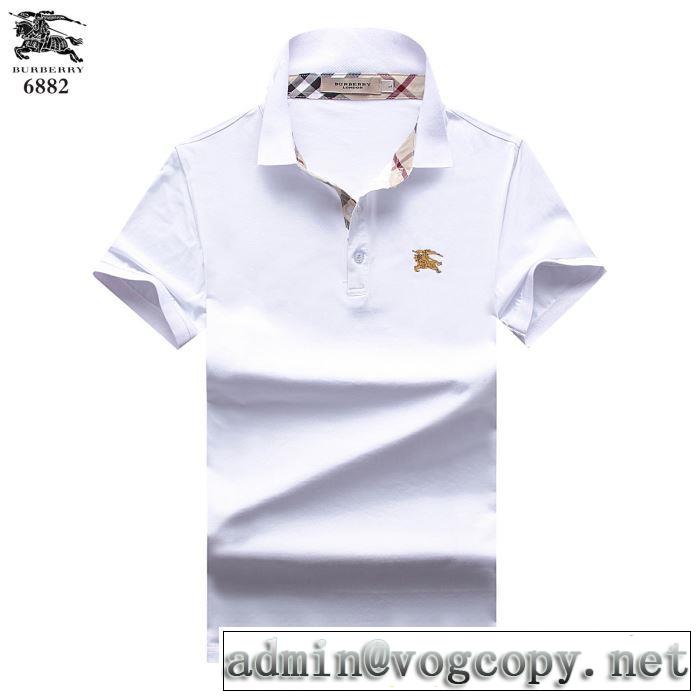 Tシャツ/ティーシャツ 夏の王道　適度な上品さ バーバリー BURBERRY  おしゃれ上級者に挑戦 多色可選