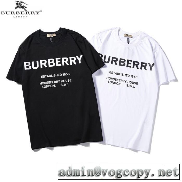 2019春夏人気トレンドアイテム  バーバリー BURBERRY  オシャレ印象で人気の高い 2色可選 Tシャツ/ティーシャツ