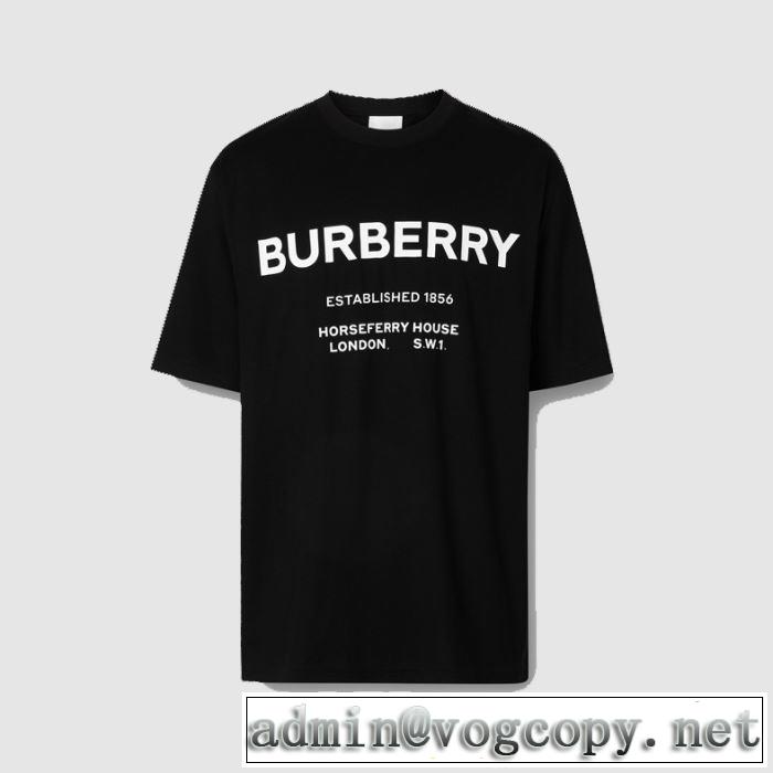 2019春夏人気トレンドアイテム  バーバリー BURBERRY  オシャレ印象で人気の高い 2色可選 Tシャツ/ティーシャツ
