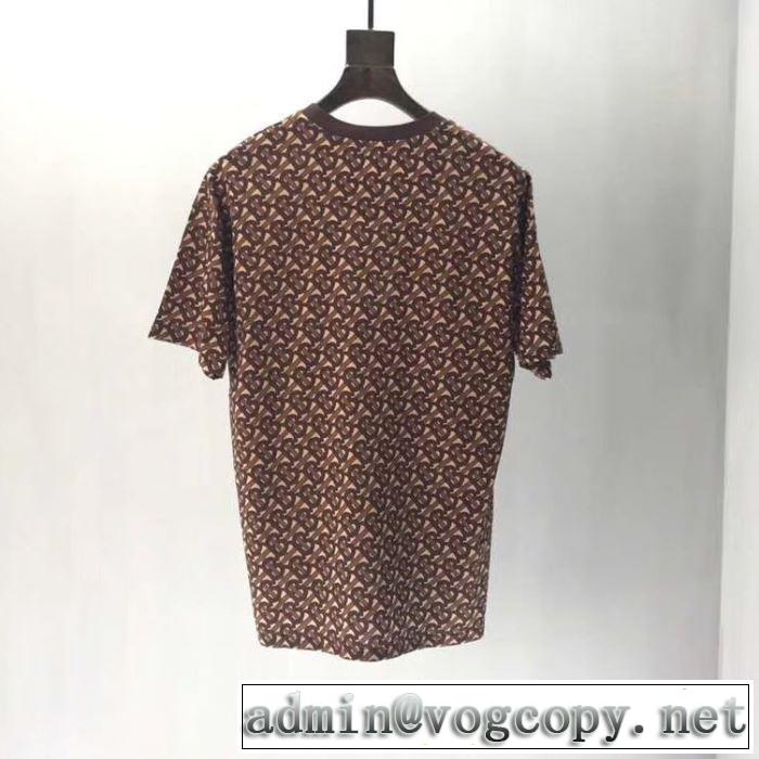 きちんと感が抜群 バーバリー BURBERRY 2019年の夏のマスト Tシャツ/ティーシャツ クールな印象を引き立て