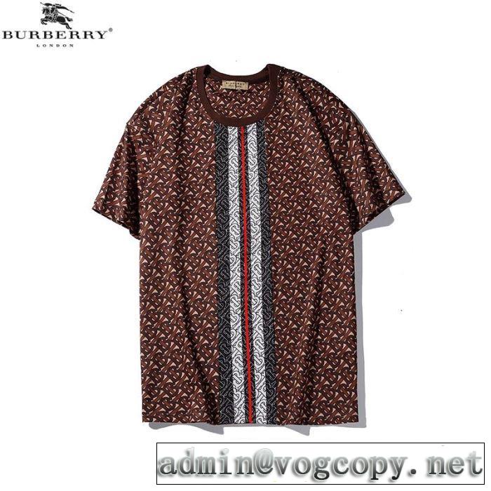 きちんと感が抜群 バーバリー BURBERRY 2019年の夏のマスト Tシャツ/ティーシャツ クールな印象を引き立て