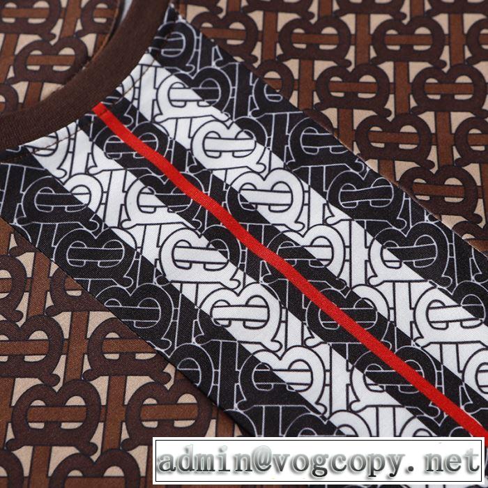 きちんと感が抜群 バーバリー BURBERRY 2019年の夏のマスト Tシャツ/ティーシャツ クールな印象を引き立て