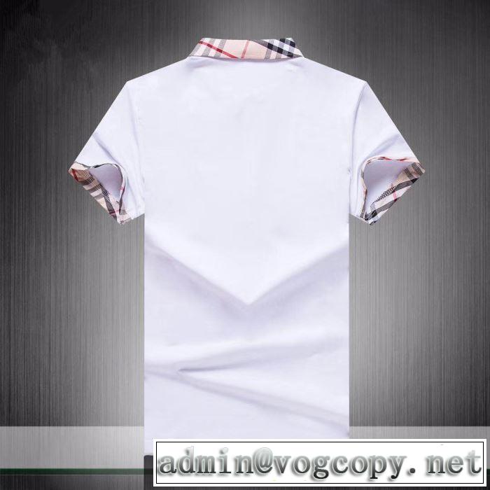 トレンド感があって涼しげ バーバリー BURBERRY Tシャツ/ティーシャツ 3色可選 ブラッシュアップして華やかに