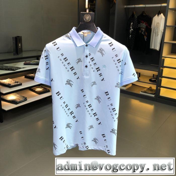 3色可選 目を引く春夏トップス バーバリー BURBERRY【2019年】夏のファッション Tシャツ/ティーシャツ 春夏！大人カジュアル