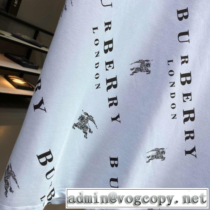 3色可選 目を引く春夏トップス バーバリー BURBERRY【2019年】夏のファッション Tシャツ/ティーシャツ 春夏！大人カジュアル