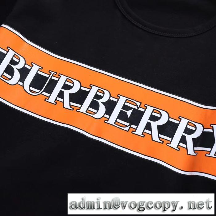 《2019年》今、注目のストリート バーバリー BURBERRY Tシャツ/ティーシャツ 2色可選 素敵なスタイルで夏の定番