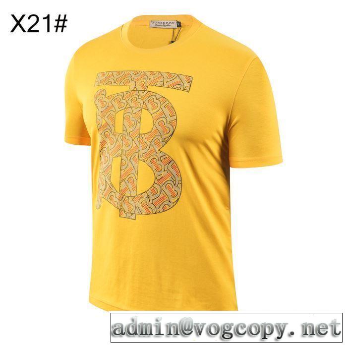 3色可選 最も目立ったブランド新品 バーバリー BURBERRY 2019夏色っぽさ Tシャツ/ティーシャツ オシャレアイテム
