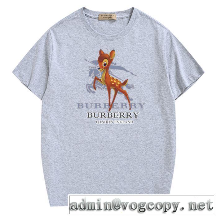 2019即旬な装いに バーバリー BURBERRY Tシャツ/ティーシャツ クラシカルな雰囲気多色可選 クールな印象を引き立て