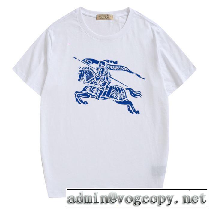 Tシャツ/ティーシャツ 2019年の夏のマスト バーバリー BURBERRY  夏らしい抜け感を演出し 多色可選 