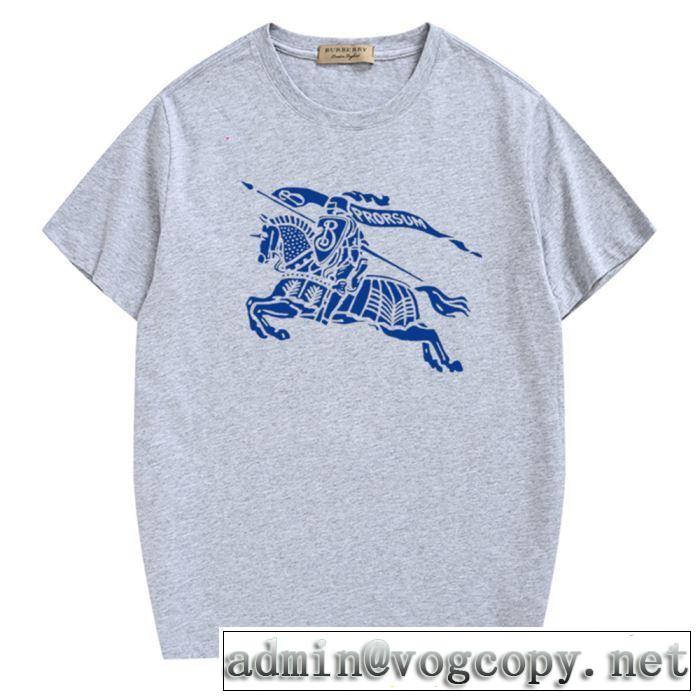 Tシャツ/ティーシャツ 2019年の夏のマスト バーバリー BURBERRY  夏らしい抜け感を演出し 多色可選