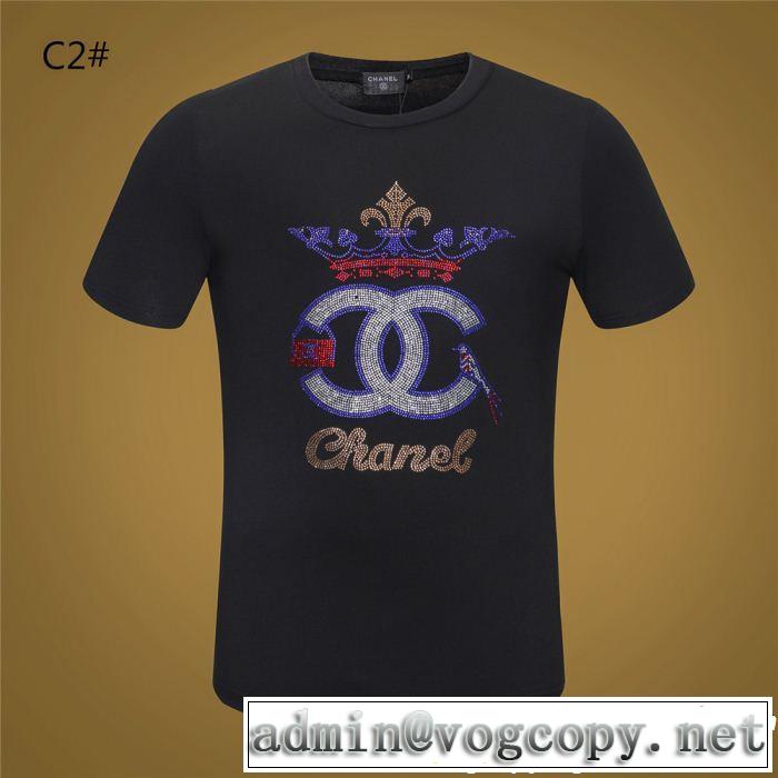 爽やかすぎない大人の印象に 夏大人気のアイテム CH CH 半袖Tシャツ