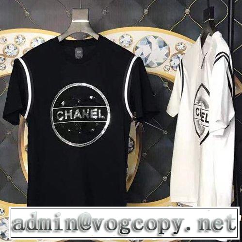 完売目前 CH CH 超おしゃれ大人気  Tシャツ/ティーシャツ 2色可選 大人かっこいい