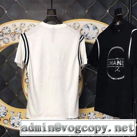 完売目前 CH CH 超おしゃれ大人気  Tシャツ/ティーシャツ 2色可選 大人かっこいい