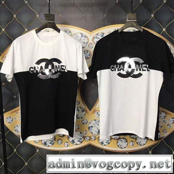 CH CH 大人着用可  Tシャツ/ティーシャツ 期間限定VIPセール 2色可選 2019年の春夏に着たい 