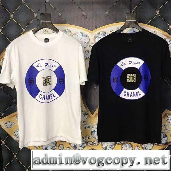  Tシャツ/ティーシャツ 大人っぽく仕上げ CH CH カジュアルさ 2色可選 透け感優しい 
