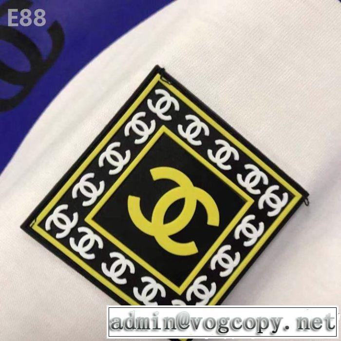 Tシャツ/ティーシャツ 大人っぽく仕上げ CH CH カジュアルさ 2色可選 透け感優しい