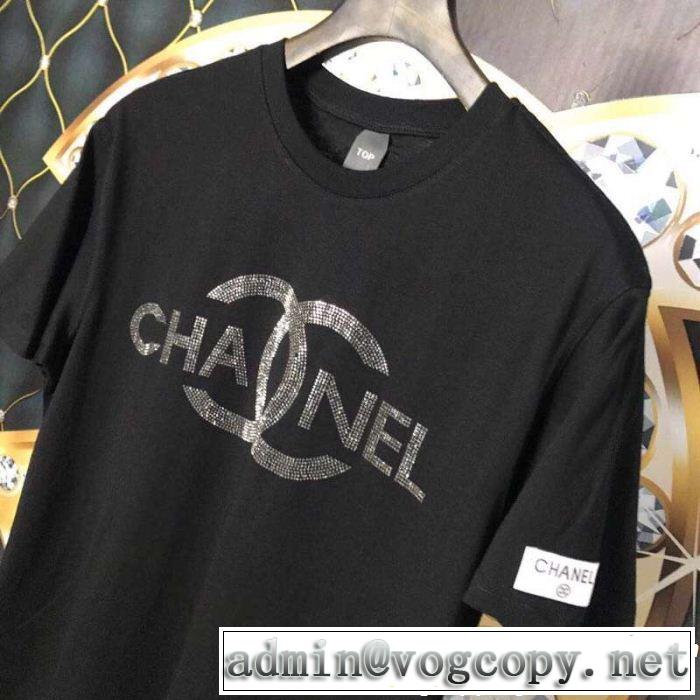 Tシャツ/ティーシャツ 2色可選  爽やかすぎない大人の印象にCH CH 好印象な上品スタイル