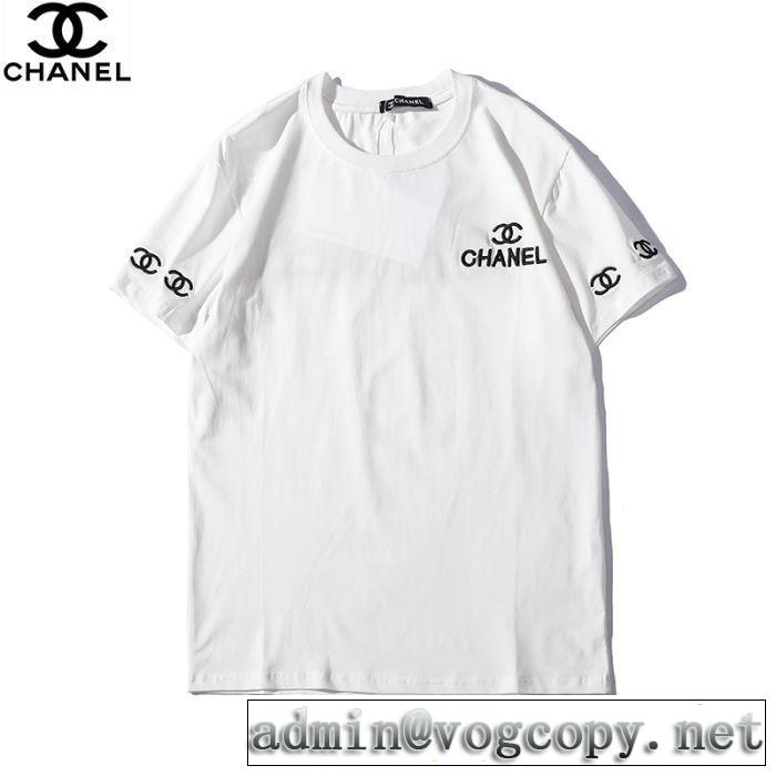 正規品保証19春夏 Tシャツ/半袖 お勧め使える未入荷ブランド 2色可選CH CH 入手超困難