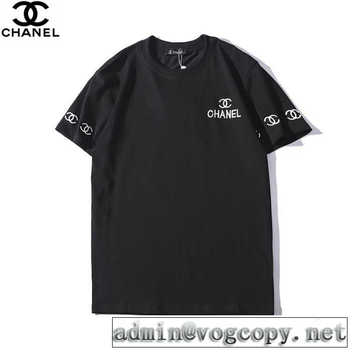 正規品保証19春夏 Tシャツ/半袖 お勧め使える未入荷ブランド 2色可選CH CH 入手超困難