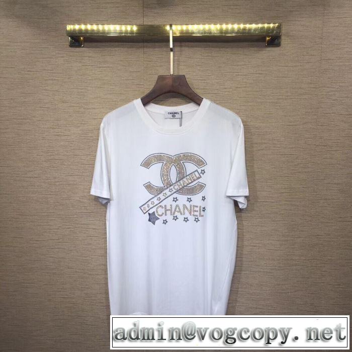 Tシャツ/半袖 やっと見つけた国内即発 2色可選CH CH 2019限定 男性に人気 NEW素敵
