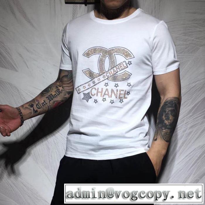 夏大人気のアイテム CH CH 2019春夏トレンドアイテム 半袖Tシャツ 2色可選 最も目立ったブランド新品