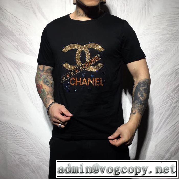 夏大人気のアイテム CH CH 2019春夏トレンドアイテム 半袖Tシャツ 2色可選 最も目立ったブランド新品