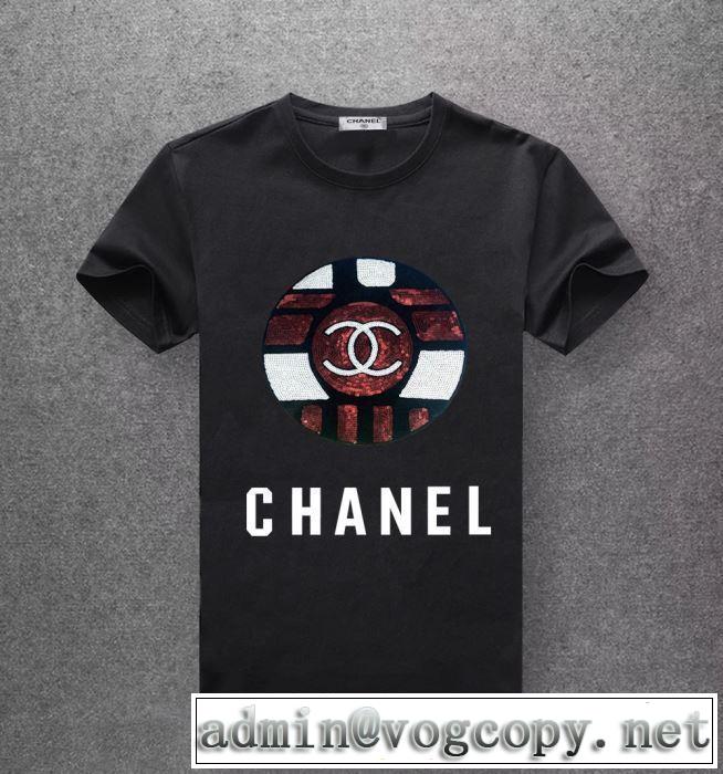 2019春夏も引き続き人気セール CH CH 夏らしい爽やかさ 半袖Tシャツ オシャレな印象に 多色可選 