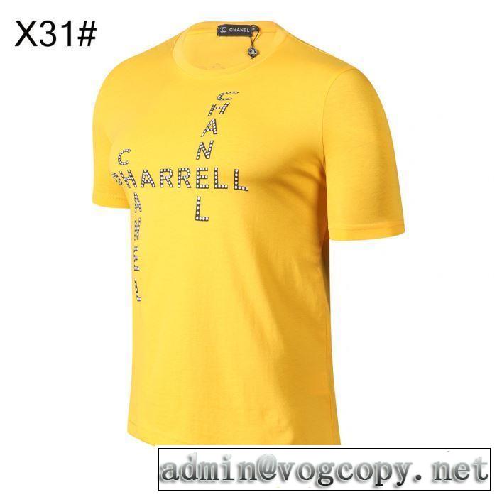 CH CH おしゃれ上級者に挑戦 2019春夏人気トレンドアイテム 半袖Tシャツ 3色可選 春夏らしい華やか