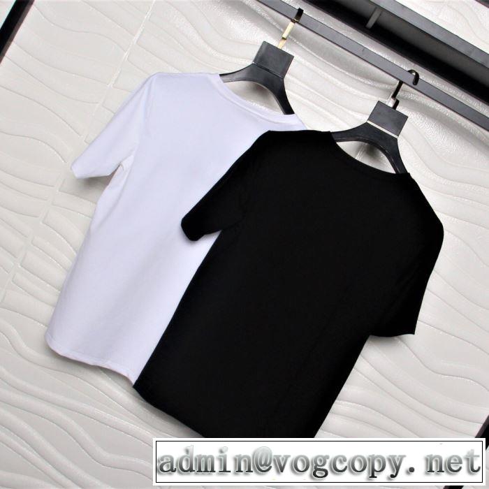 半袖Tシャツ お洒落トレンド人気 CH CH  2色可選 きちんと感が抜群 2019即旬な装いに