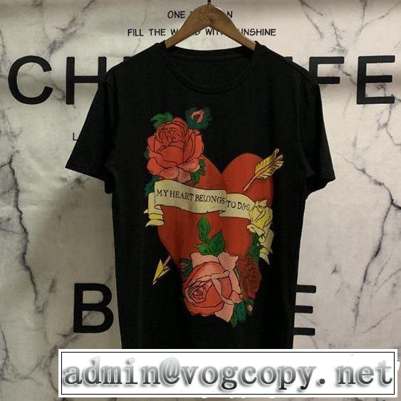 季節をまたい新作アイテム  ドルチェ＆ガッバーナ Dolce&Gabbana 2色可選 Tシャツ/ティーシャツ