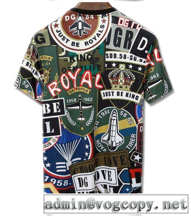 こなれ感を引き立たせ  ドルチェ＆ガッバーナ Dolce&Gabbana大人っぽく見せ新作 Tシャツ/ティーシャツ