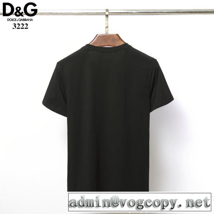 スタイルUPして着こなす Tシャツ/ティーシャツ ドルチェ＆ガッバーナ Dolce&Gabbana 2色可選
