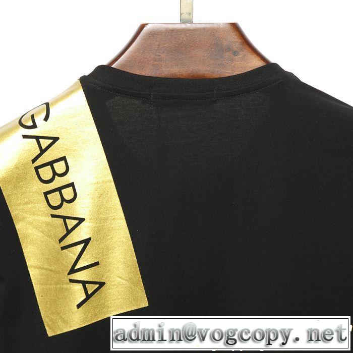 夏にぴったり限定アイテム 2色可選 Tシャツ/ティーシャツ 2019即旬な装いに ドルチェ＆ガッバーナ Dolce&Gabbana