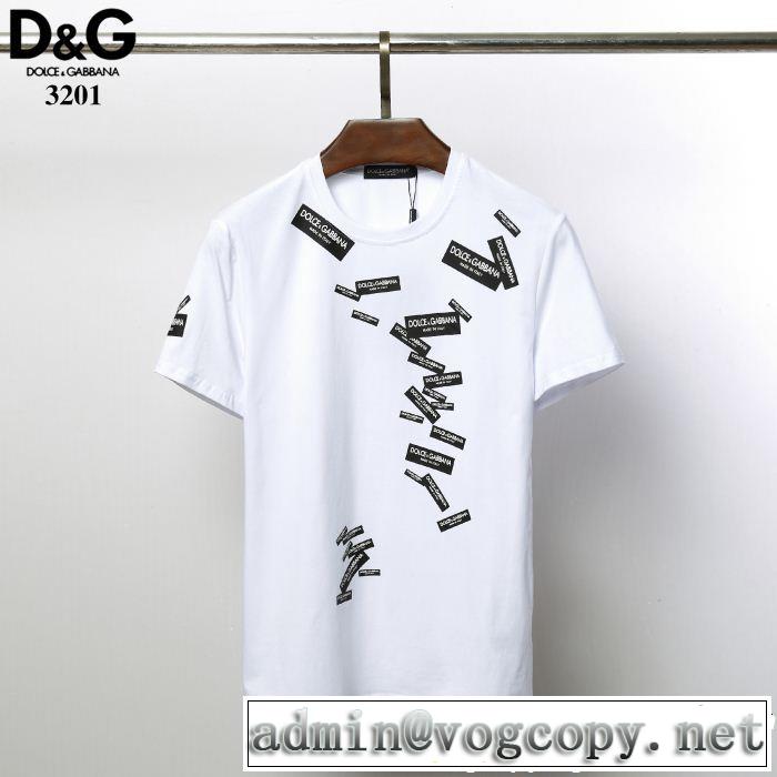 2色可選  今シーズン人気のアイテム Tシャツ/ティーシャツ ドルチェ＆ガッバーナ  季節感をプラス人気商品 Dolce&Gabbana