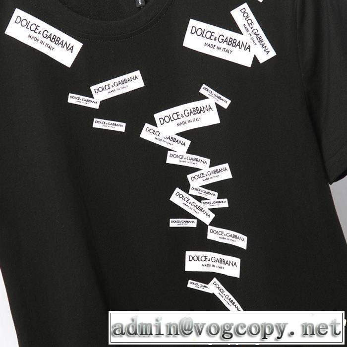 2色可選  今シーズン人気のアイテム Tシャツ/ティーシャツ ドルチェ＆ガッバーナ  季節感をプラス人気商品 Dolce&Gabbana