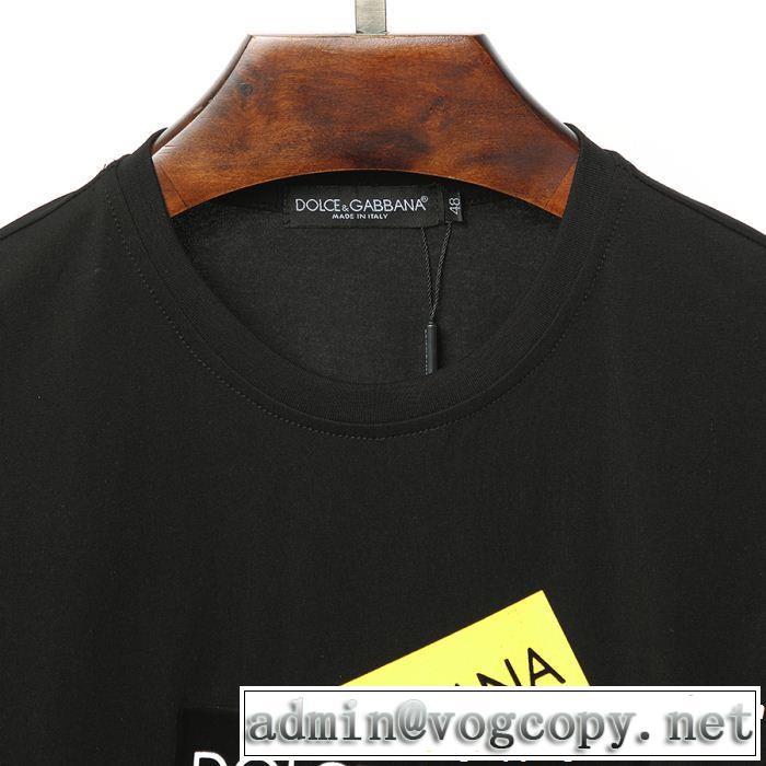 目を引く存在感抜群Dolce&Gabbana  魅力的な今年らしい Tシャツ/ティーシャツ ドルチェ＆ガッバーナ  3色可選