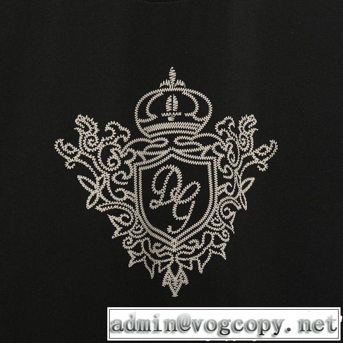 旬の気分を絶妙に ドルチェ＆ガッバーナ Dolce&Gabbana 2色可選  Tシャツ/ティーシャツ春夏らしい華やか