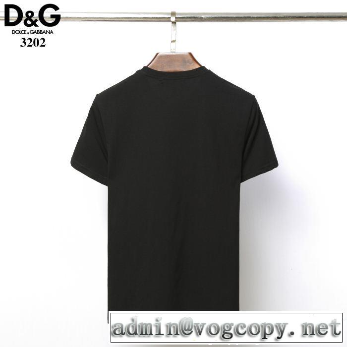 Tシャツ/ティーシャツ ドレスアップ効果も抜群 ドルチェ＆ガッバーナ Dolce&Gabbana 2色可選素敵なスタイルで夏の定番