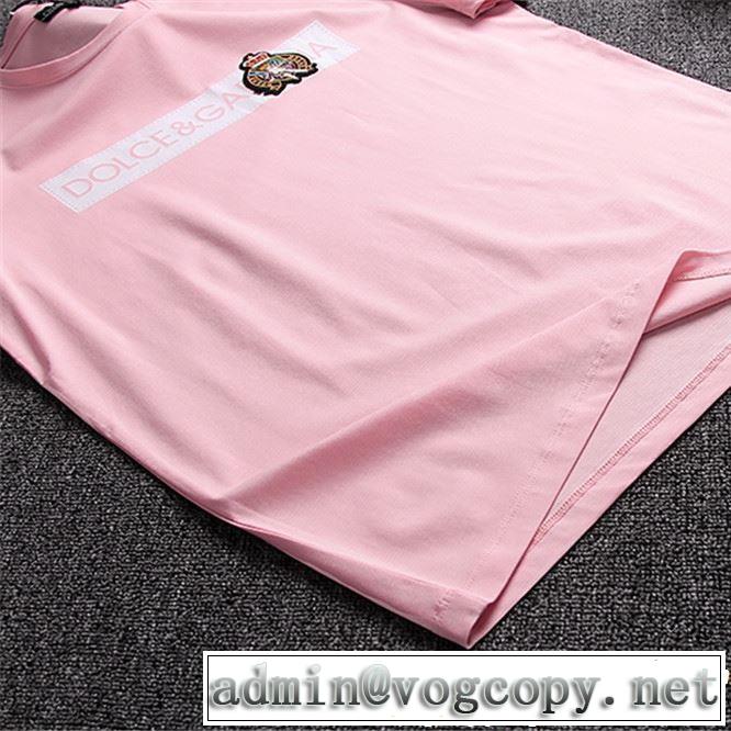 2019春夏の大注目トレンド Dolce&Gabbana ドルチェ＆ガッバーナ 半袖Tシャツ 3色可選 今っぽく新作アイテム