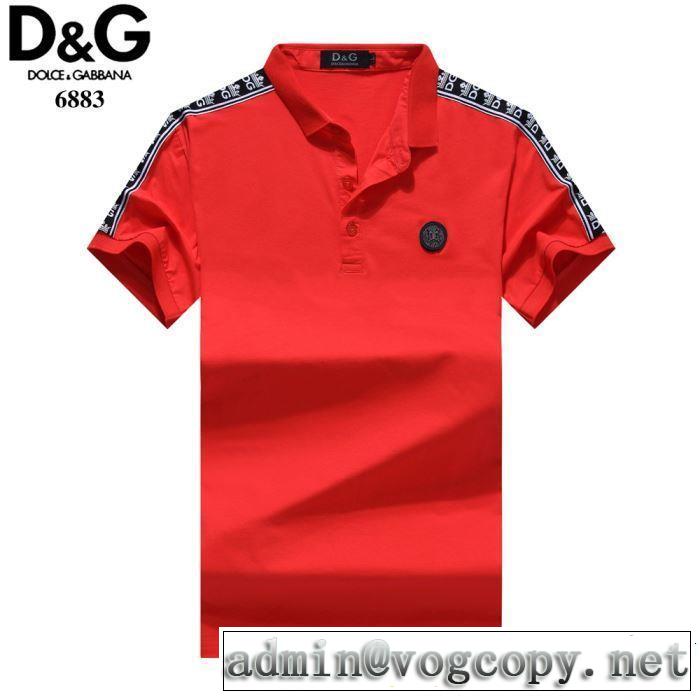 Dolce&Gabbana ドルチェ＆ガッバーナ 半袖Tシャツ 4色可選 【2019春夏】最新コレクション 大人の華やかさを演出