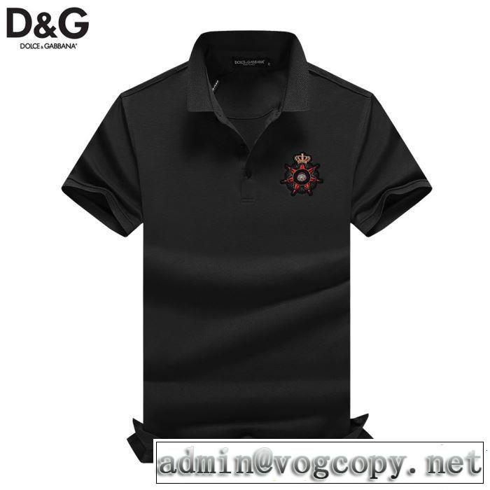 Dolce&Gabbana ドルチェ＆ガッバーナ 半袖Tシャツ 3色可選 《2019年》今、注目のストリート 今期のトレンド定番アイテム