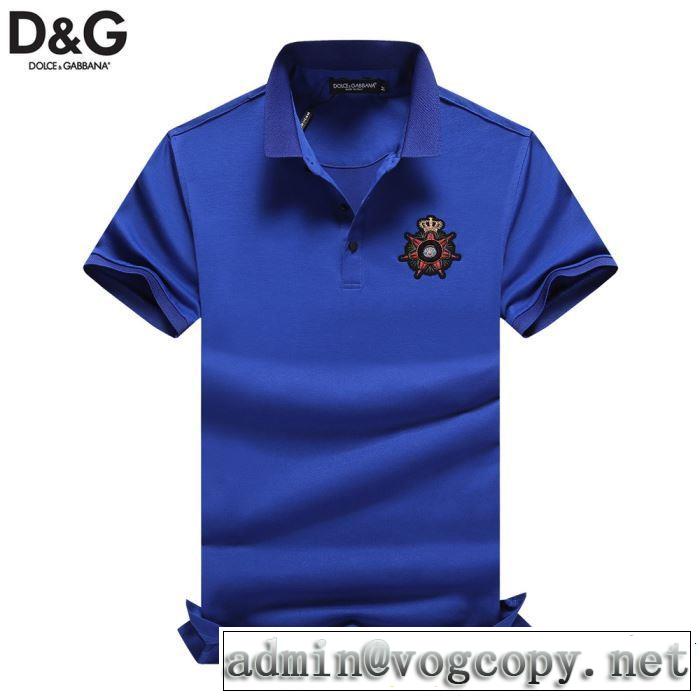 Dolce&Gabbana ドルチェ＆ガッバーナ 半袖Tシャツ 3色可選 《2019年》今、注目のストリート 今期のトレンド定番アイテム
