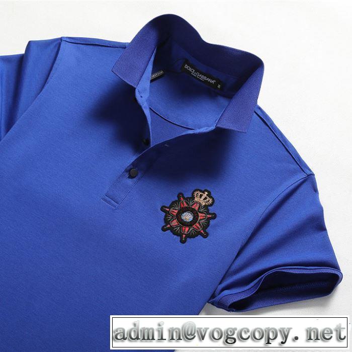 Dolce&Gabbana ドルチェ＆ガッバーナ 半袖Tシャツ 3色可選 《2019年》今、注目のストリート 今期のトレンド定番アイテム