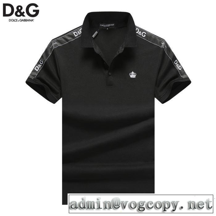 2019春夏は人気定番 夏おすすめ人気ブランドアイテム Dolce&Gabbana ドルチェ＆ガッバーナ 半袖Tシャツ 3色可選